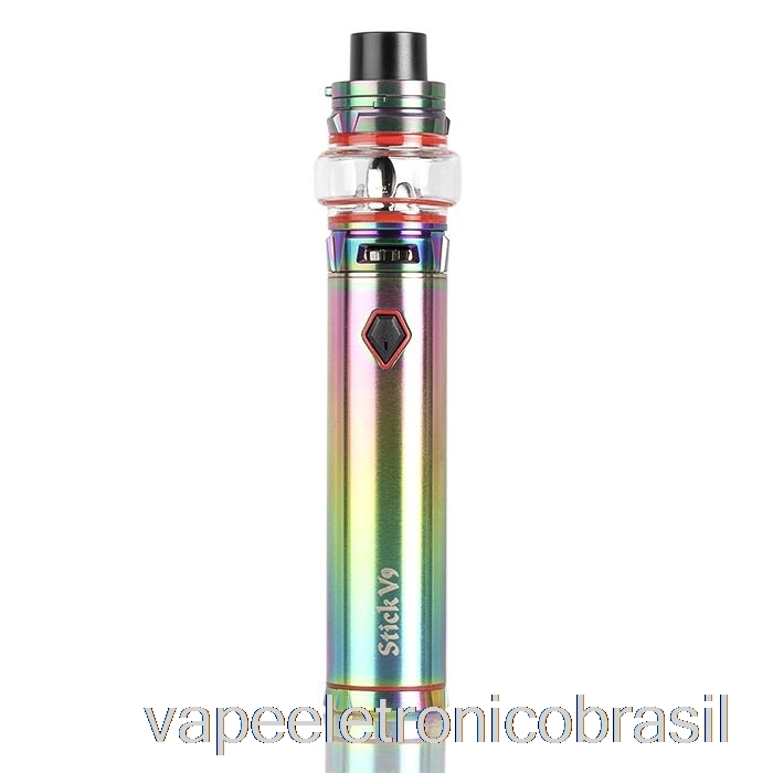 Vape Vaporesso Smok Stick V9 E Stick V9 Max 60w Kit Inicial V9 Padrão - Arco-íris